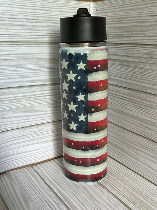 American Flag Sports Tumbler