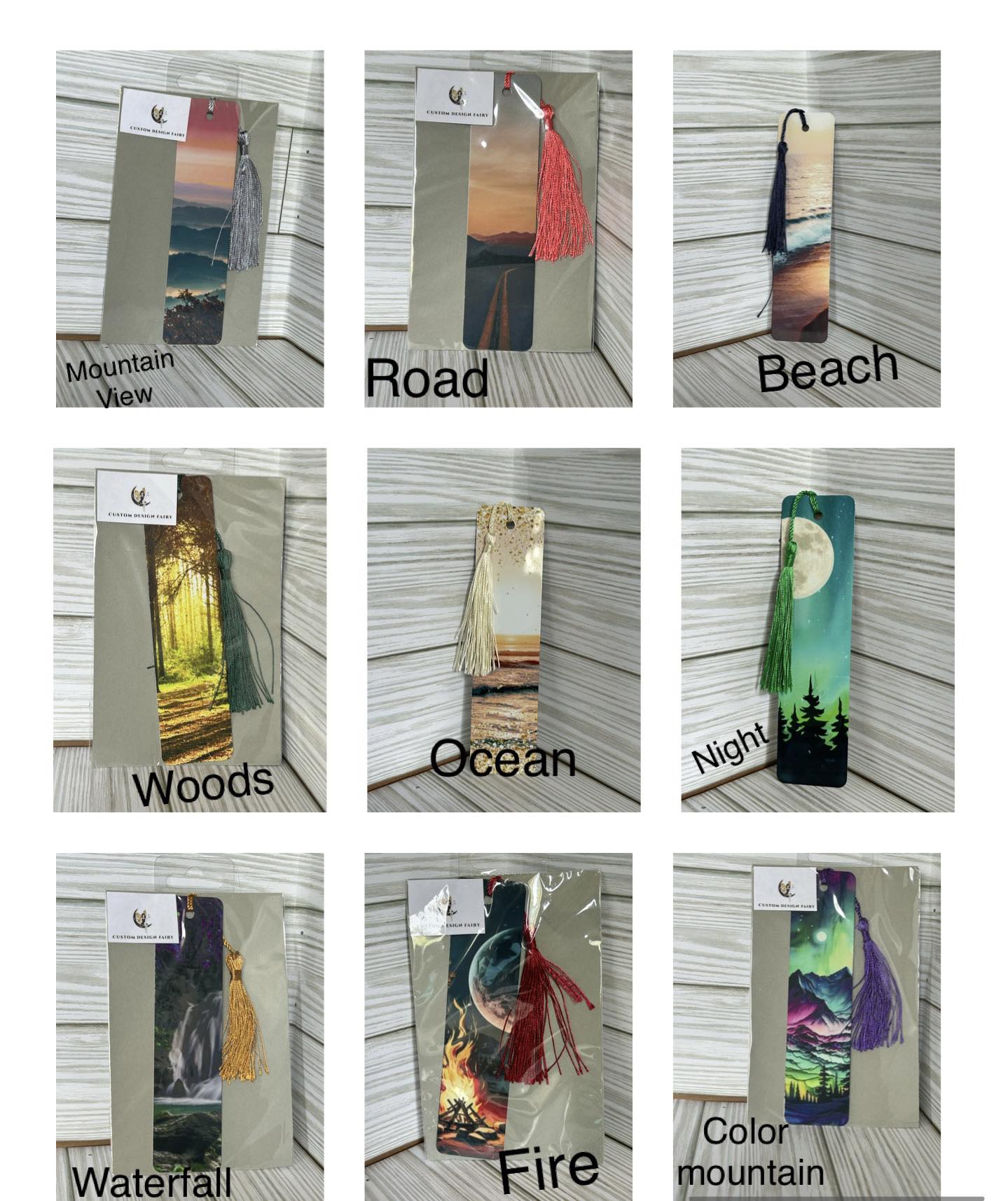 Sublimated Bookmarks