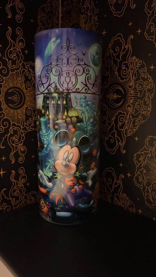 Mickeys Halloween Glow-in-dark tumbler