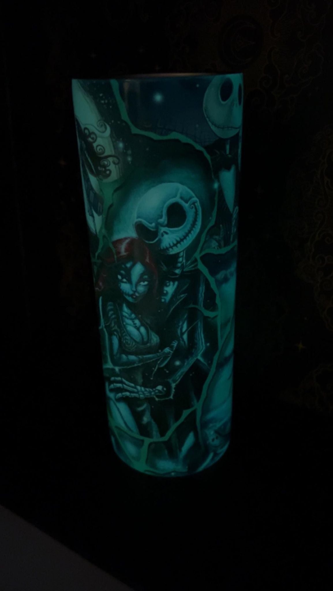 NIghtmare Glow-in-dark tumbler