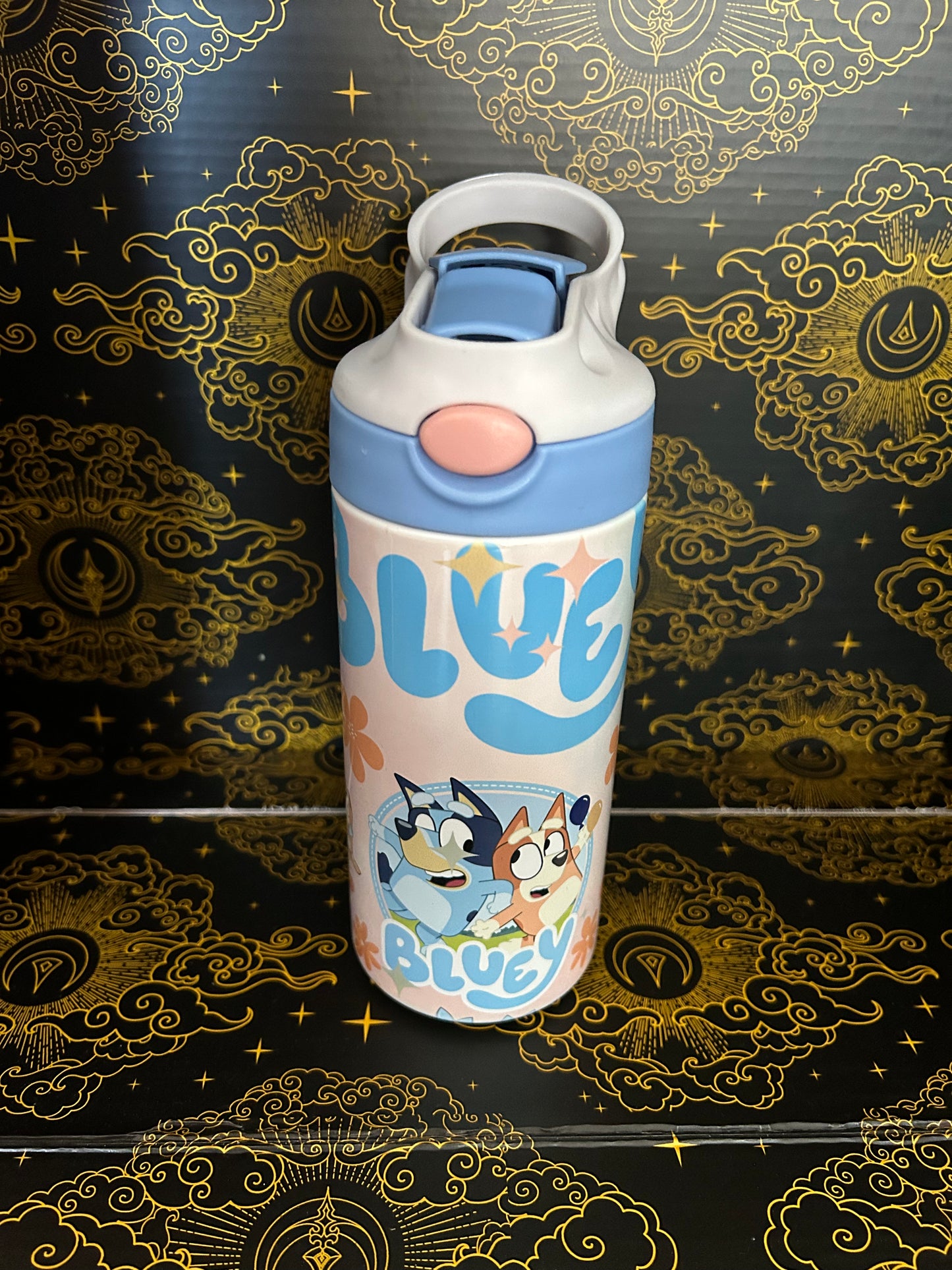 12oz bluey bingo tumbler