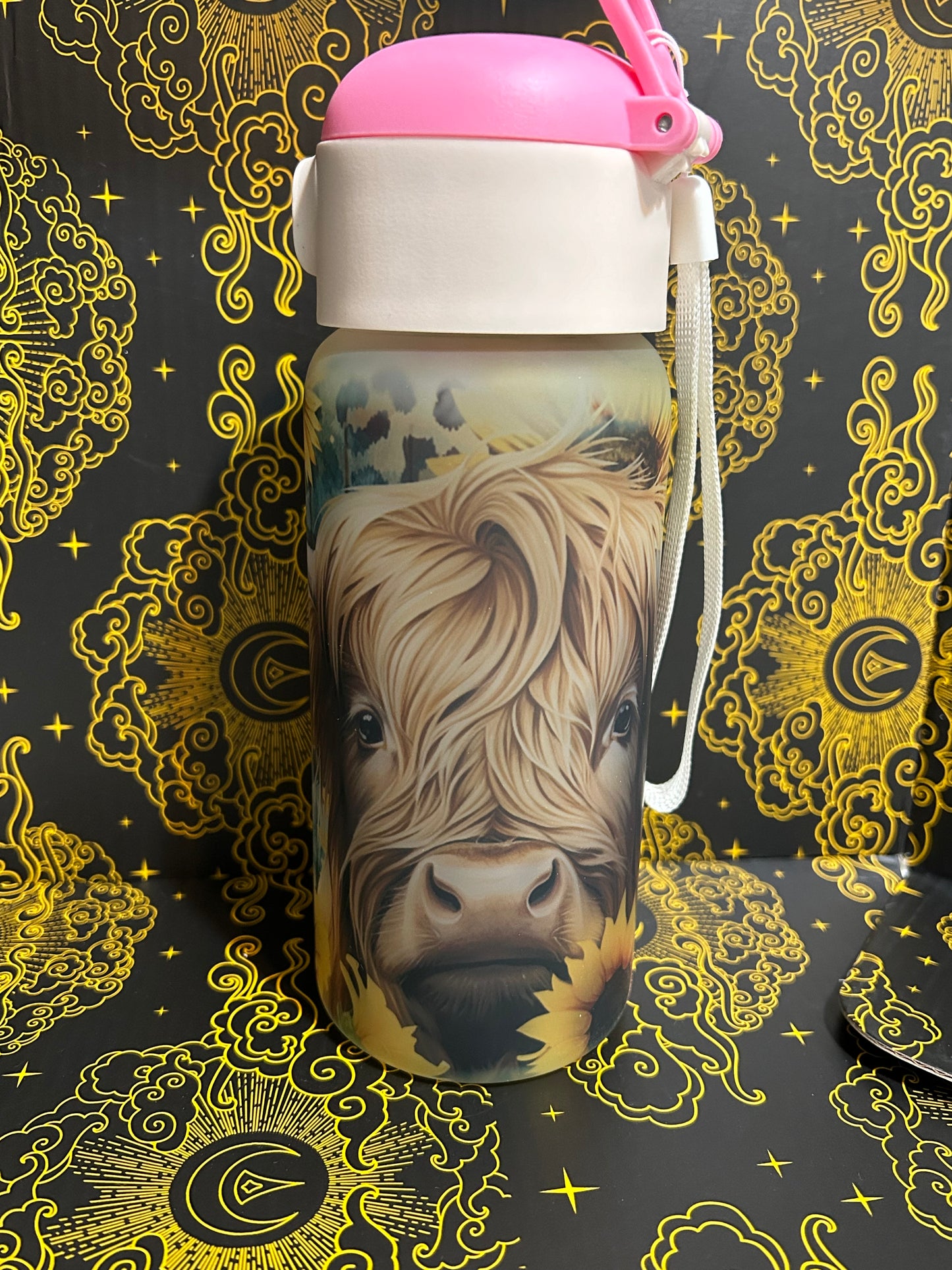 15oz glass cow