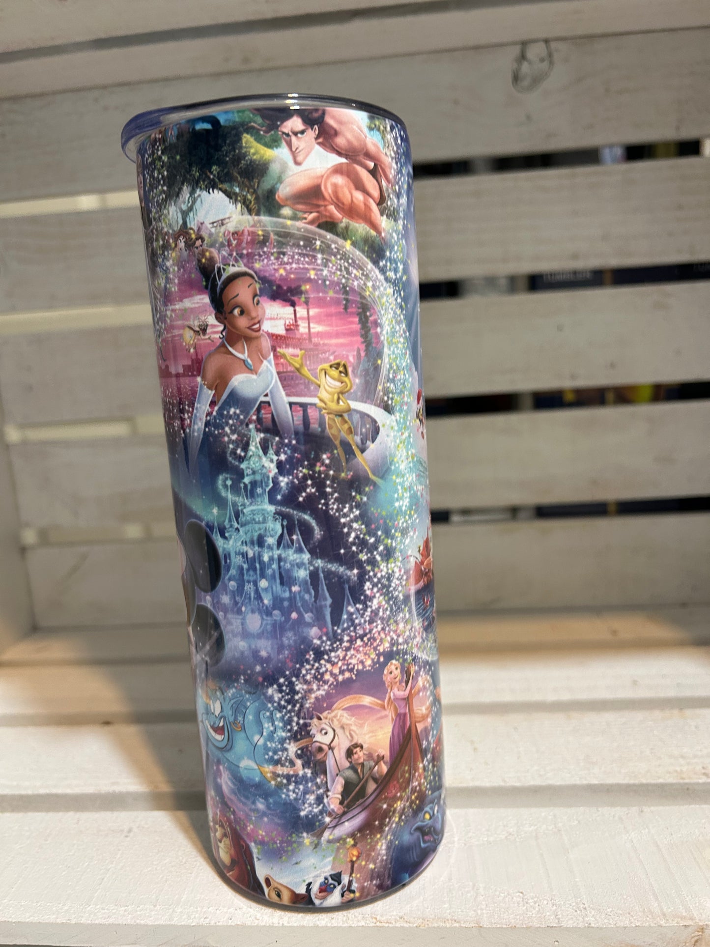 Disney glow in the dark tumbler