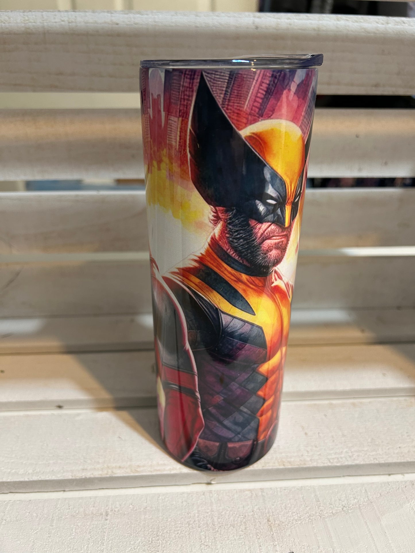 Deadpool/wolverine Tumbler