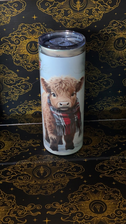 Glow in the dark highland tumbler