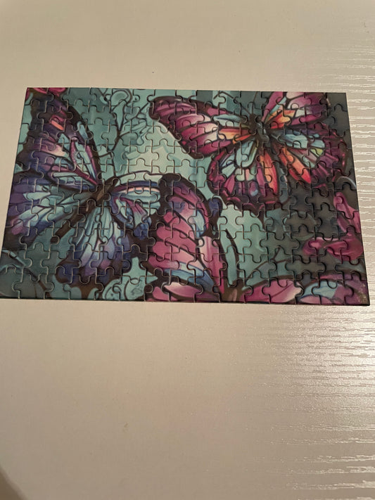 Micro butterfly puzzle